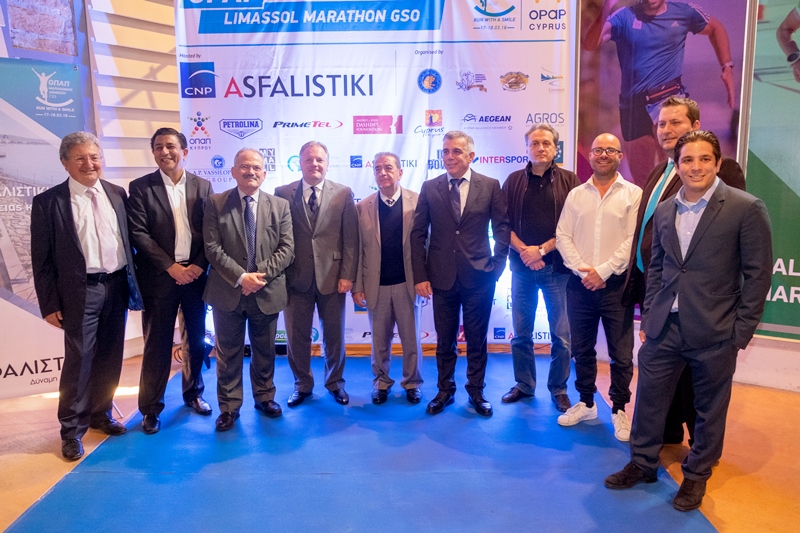 CNP ASFALISTIKI PROVIDES INSURANCE COVERAGE FOR THE OPAP LIMASSOL MARATHON GSO 2018
